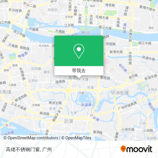 高佬不锈钢门窗地图