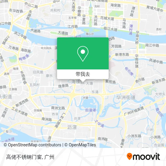 高佬不锈钢门窗地图