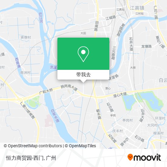 恒力商贸园-西门地图