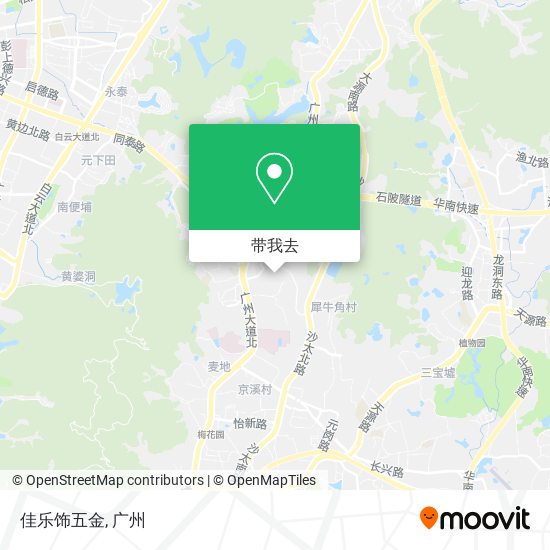 佳乐饰五金地图