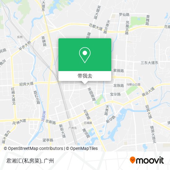 君湘汇(私房菜)地图