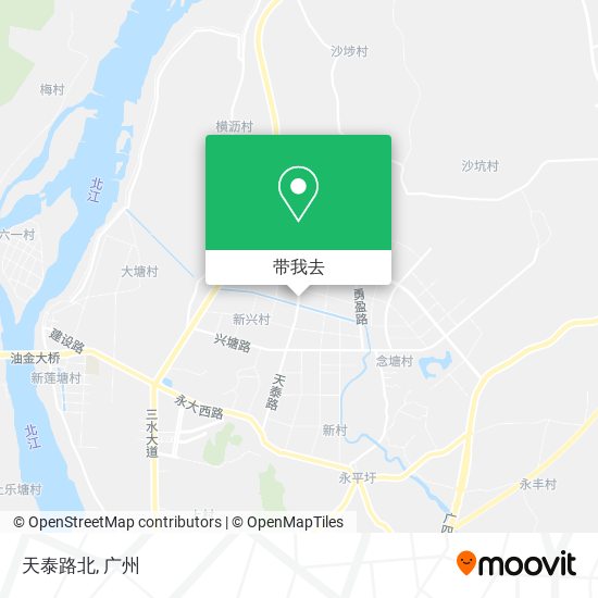 天泰路北地图