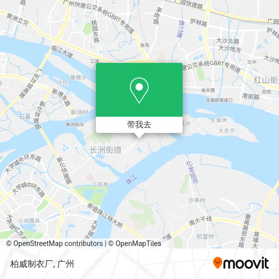 柏威制衣厂地图