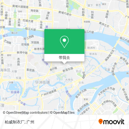 柏威制衣厂地图