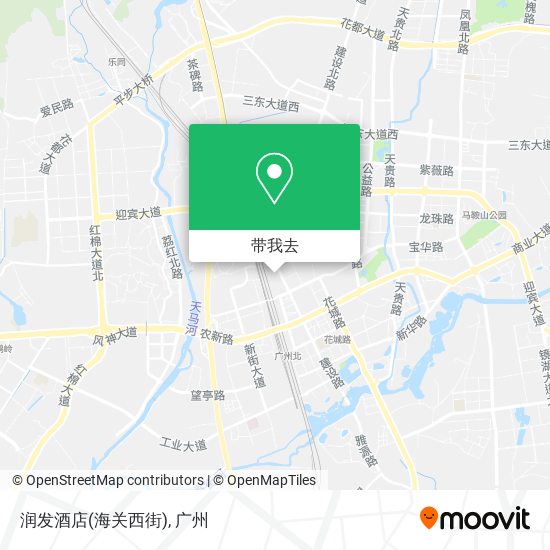 润发酒店(海关西街)地图