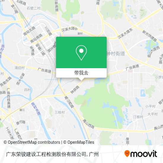 广东荣骏建设工程检测股份有限公司地图