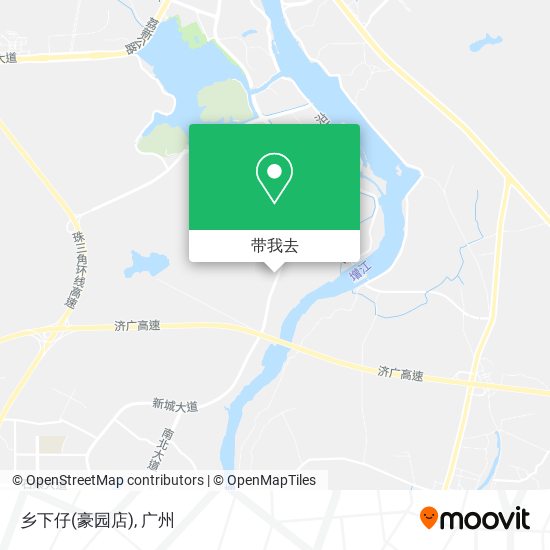 乡下仔(豪园店)地图