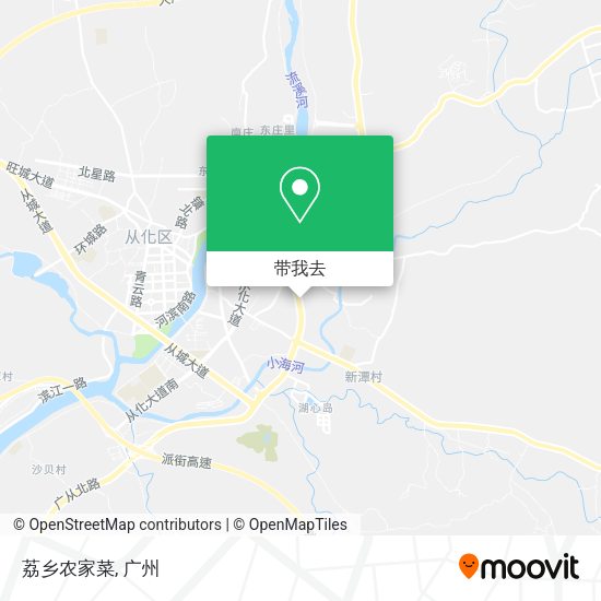 荔乡农家菜地图