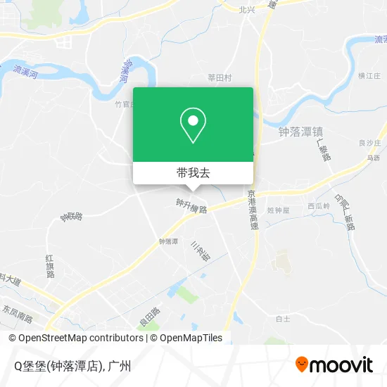 Q堡堡(钟落潭店)地图