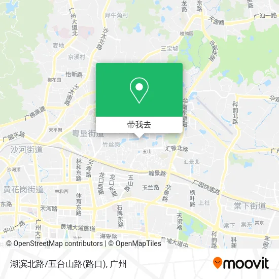 湖滨北路/五台山路(路口)地图