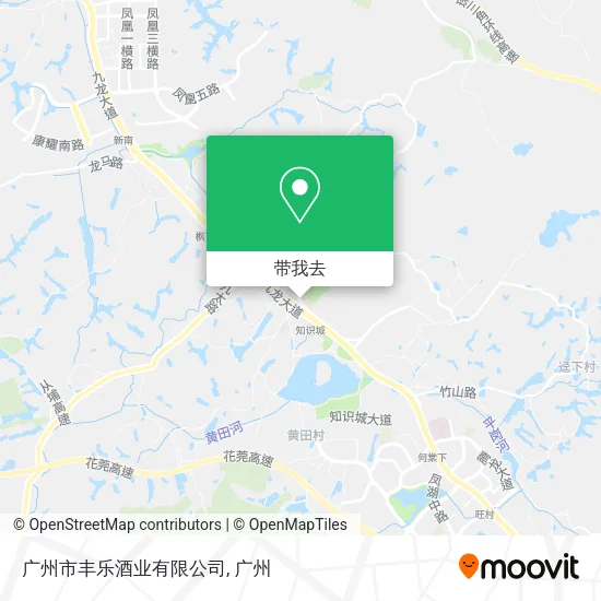 广州市丰乐酒业有限公司地图