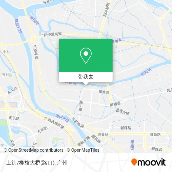 上街/榄核大桥(路口)地图