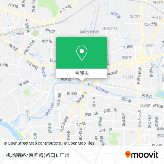 机场南路/佛罗路(路口)地图