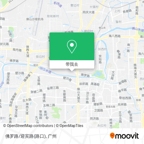 佛罗路/迎宾路(路口)地图