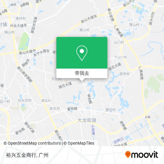 裕兴五金商行地图
