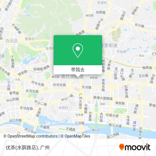 优茶(水荫路店)地图