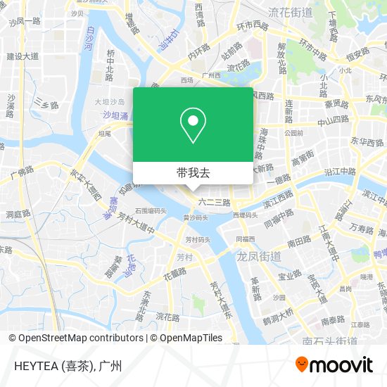 HEYTEA (喜茶)地图