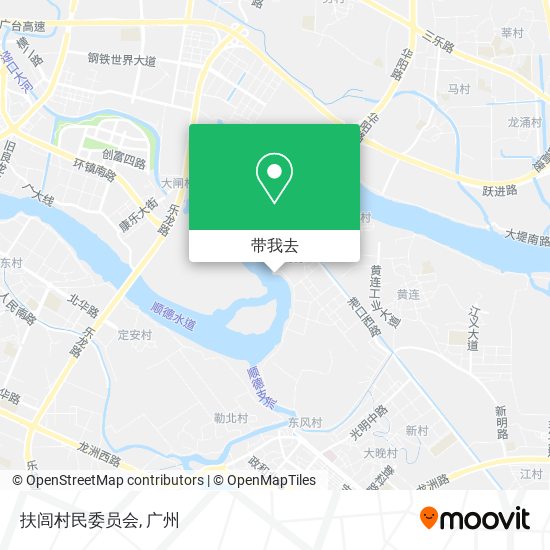扶闾村民委员会地图
