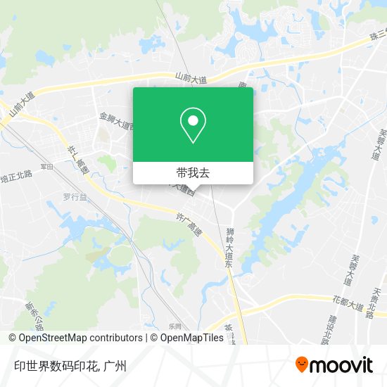 印世界数码印花地图