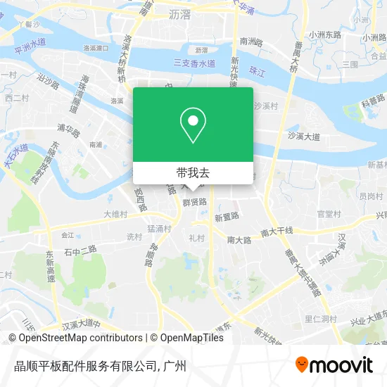 晶顺平板配件服务有限公司地图