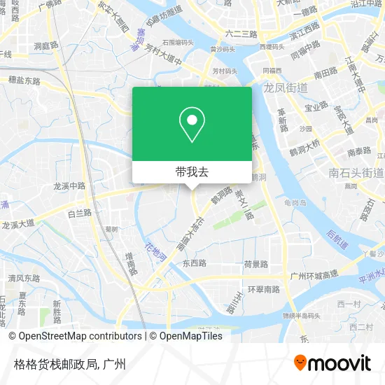 格格货栈邮政局地图