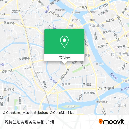 雅诗兰迪美容美发连锁地图