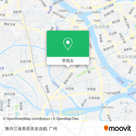 雅诗兰迪美容美发连锁地图