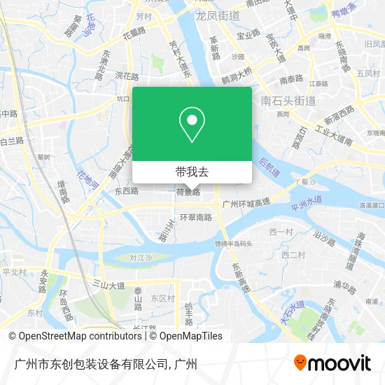 广州市东创包装设备有限公司地图