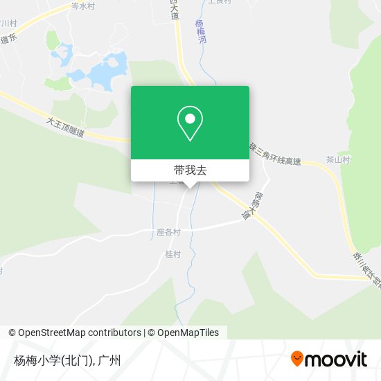 杨梅小学(北门)地图
