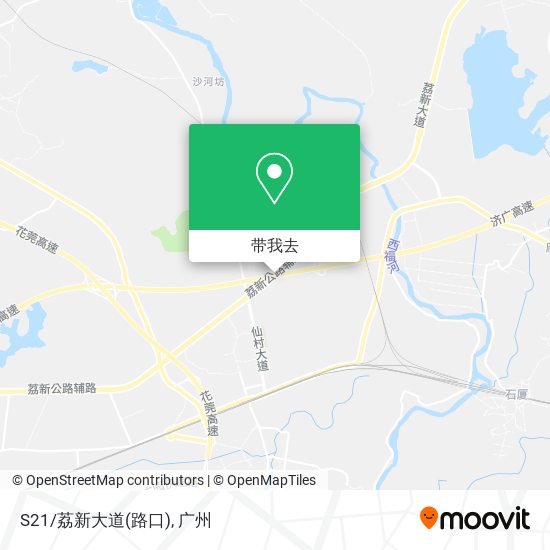 S21/荔新大道(路口)地图