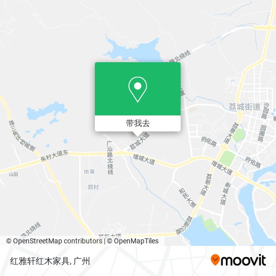 红雅轩红木家具地图