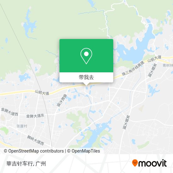 華吉针车行地图