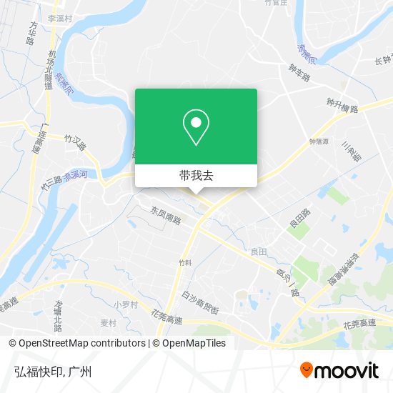 弘福快印地图