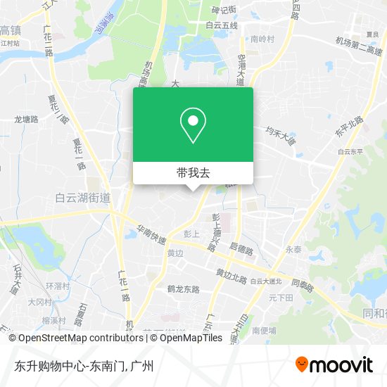 东升购物中心-东南门地图
