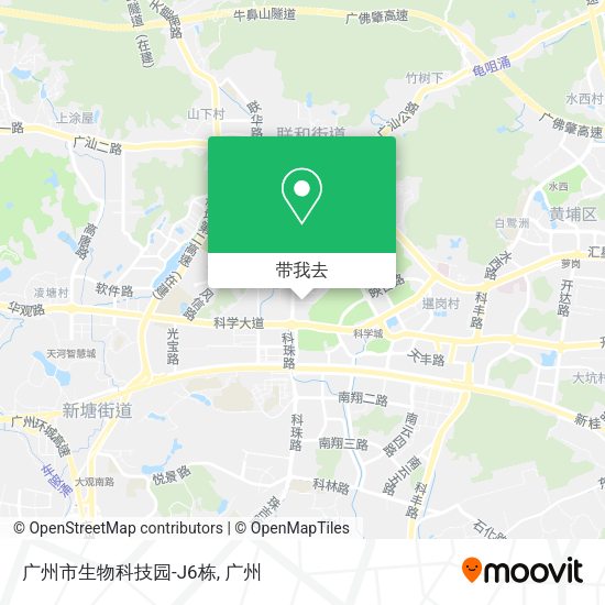 广州市生物科技园-J6栋地图