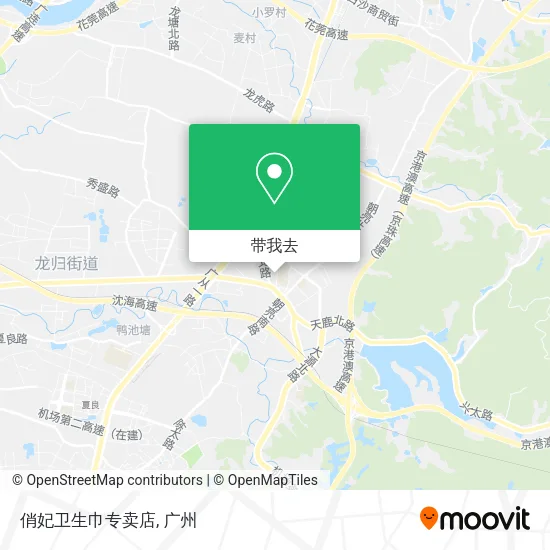 俏妃卫生巾专卖店地图