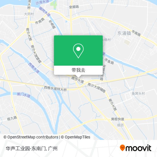 华声工业园-东南门地图