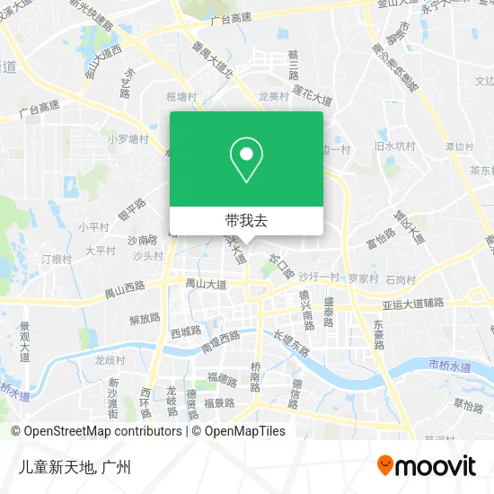儿童新天地地图