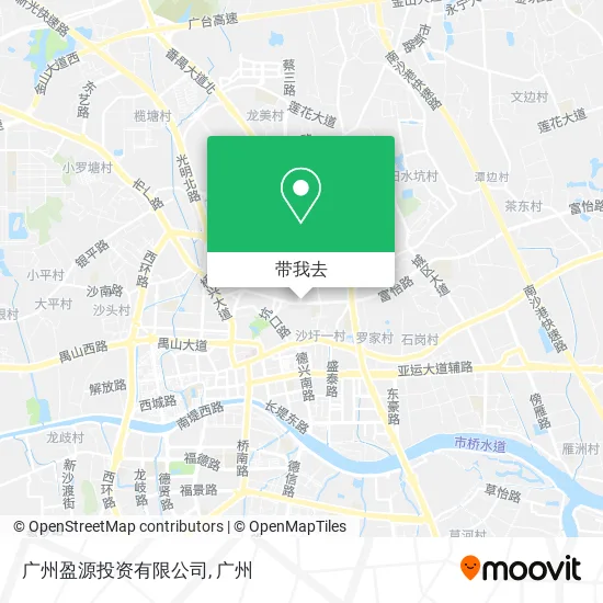 广州盈源投资有限公司地图