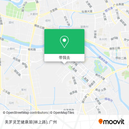美罗灵芝健康屋(林上路)地图