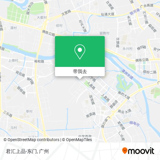 君汇上品-东门地图