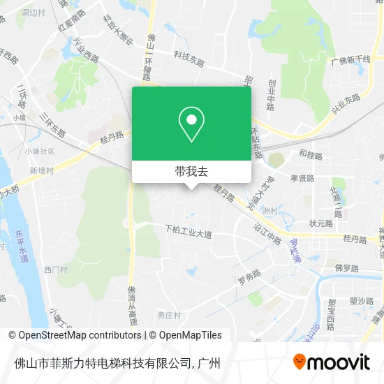 佛山市菲斯力特电梯科技有限公司地图