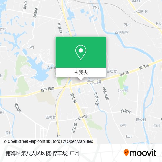 南海区第八人民医院-停车场地图