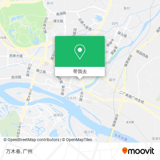 万木春地图