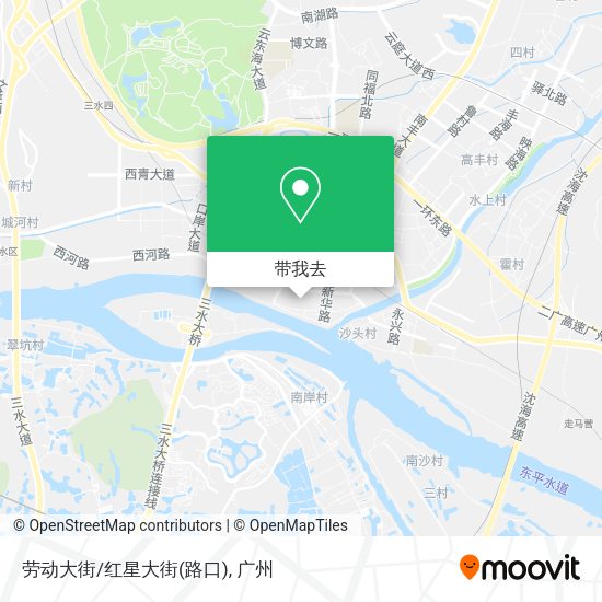 劳动大街/红星大街(路口)地图