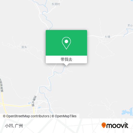 小凹地图