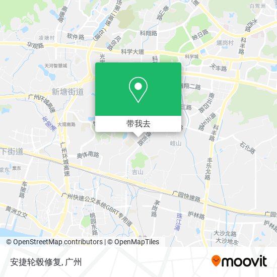 安捷轮毂修复地图