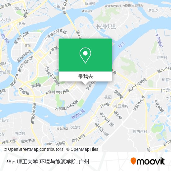 华南理工大学-环境与能源学院地图