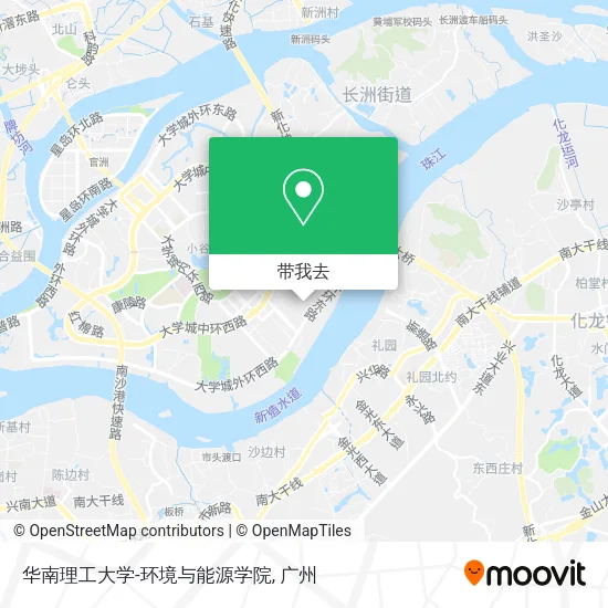 华南理工大学-环境与能源学院地图