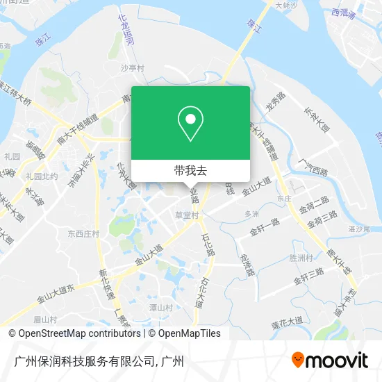 广州保润科技服务有限公司地图